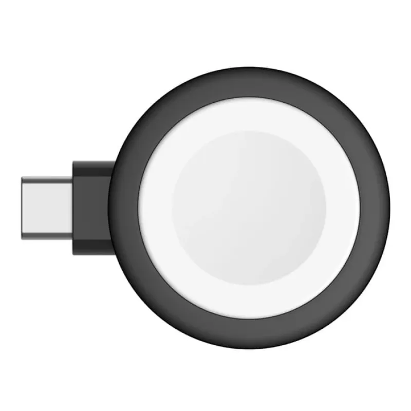 Belkin BoostCharge nešiojama belaidė USB-C įkrovimo pagalvėlė Apple Watch, juoda (WIZ022glBK-B1)