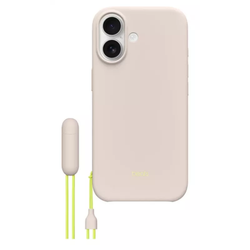 Apple Beats iPhone 17 Kickstand Dėklas su MagSafe ir Fotoaparato Valdymu, Limestone, MGTL4LL/A