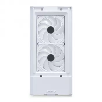 Korpusas MidiTower Lian Li LANCOOL 207 baltas, permatomas šoninis langas, ATX/MicroATX/MiniITX, be maitinimo šaltinio