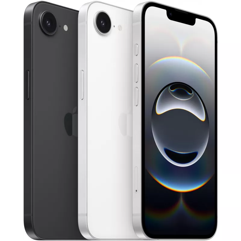Apple iPhone 16e - 5G išmanusis telefonas - Dual-SIM / Vidinė atmintis 512 GB