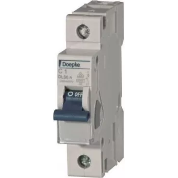 DOEPKE Automatinis jungiklis C32A DLS-6H-C32-1-6-KA 6kA 1-polis 230V C charakteristika DLS-6H-C32-1-6-KA (09914206)