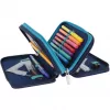 Herlitz TriCase Deep Ocean 31 vnt. mėlynas poliesteris 190x70x115 mm