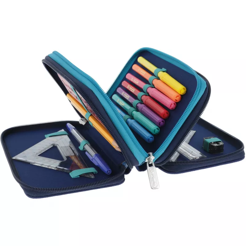 Herlitz TriCase Deep Ocean 31 vnt. mėlynas poliesteris 190x70x115 mm