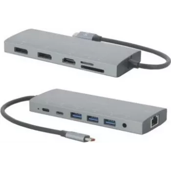 Mobilis USB-C Docking Station 12 in 1 100 W Maks. (020028)