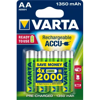 Varta Ready2Use HR06 1350 mAh NiMH įkraunama baterija (56746101404)