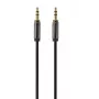 Gembird CCAP-444-0.75M Garso laidas (Mini Jack M - Mini Jack M, 0,75 m, juoda spalva)
