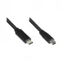 Good Connections USB2.0 laidas C-Mini B5pol. juodas 5m