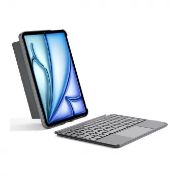Inateck klaviatūrinis dėklas iPad Pro 11 suderinamas QWERTZ pilkas