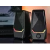 Tracer Loop 2.0 RGB USB daugialypės terpės garsiakalbiai 2.0, 6 W