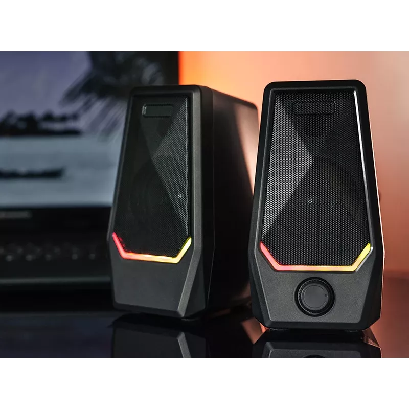 Tracer Loop 2.0 RGB USB daugialypės terpės garsiakalbiai 2.0, 6 W