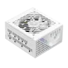 Gamemax GS 650G WH 650W maitinimo blokas, 80 PLUS Gold, pilnai modulinis, baltas