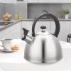 Virdulys Maestro MR1302 nerūdijantis plienas 2,5 L, indukcinis, švilpukas, juoda rankena