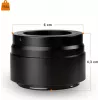 Walimex pro T2 Adapter für Nikon Z - Adapterring mit manuellem Fokus, einfache Handhabung, Objektiv-Anschlussring kompatibel mit Nikon Z6, Nikon Z7, N