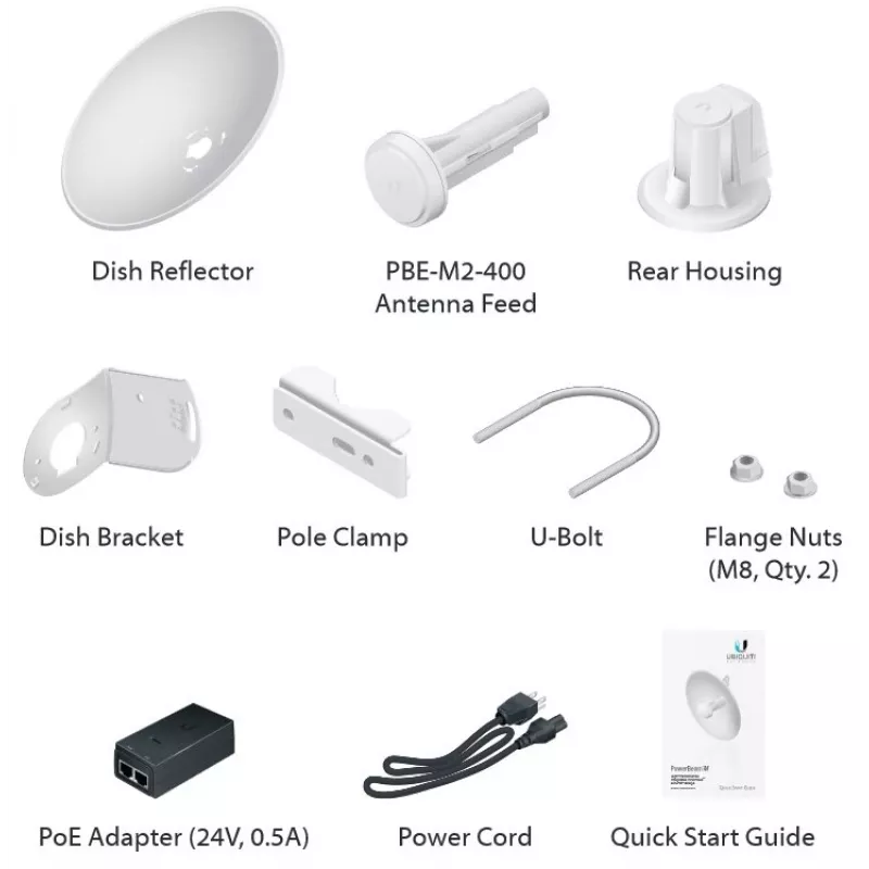 Sektorinė antena Ubiquiti PBE-M2-400