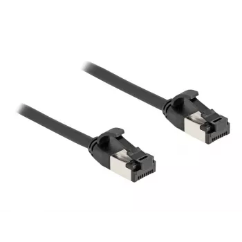 DeLOCK RJ45 tinklo kabelis, kištukas–kištukas, Cat.8.1, 2 m, juodas