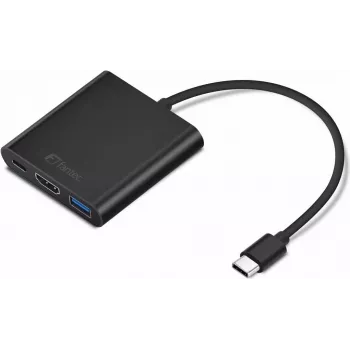 FANTEC UMP-HDMI4K-PD USB Type-C į HDMI4K/USB/TypC adapteris