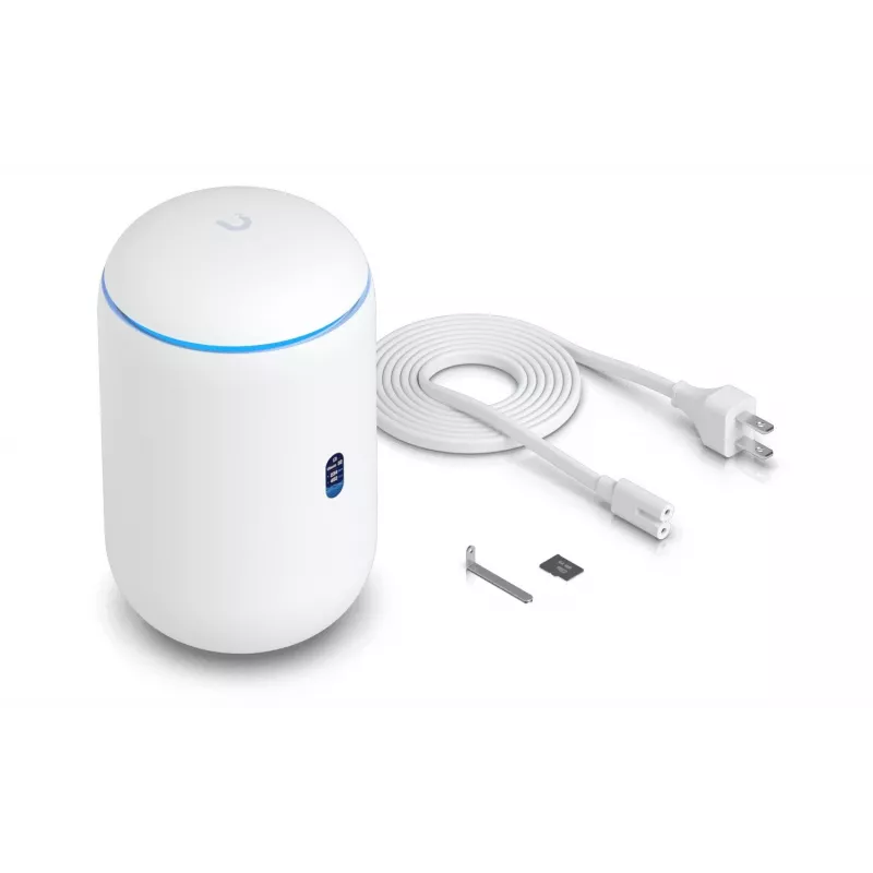 Ubiquiti Dream 7 belaidis maršrutizatorius 2.5 Gigabit Ethernet triju dažnių juostų (2.4 GHz / 5 GHz / 6 GHz) Baltas