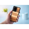 Apsauginis dėklas telefonui Samsung Galaxy S20 Ultra – juodos medžio apdaila