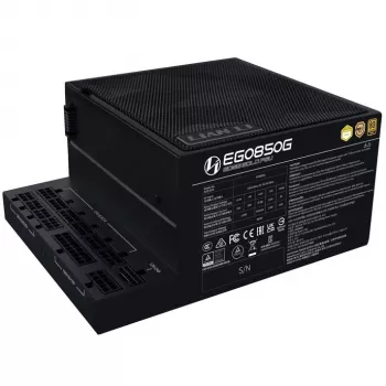 Maitinimo blokas LIAN LI EDGE GOLD 850 — 850 W, 80 PLUS Gold, aktyvus PFC
