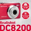 AgfaPhoto Compact Realishot DC8200 18 MP CMOS raudona (DC8200RD)