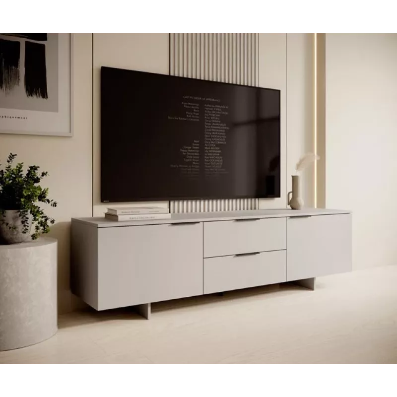 Cama RTV 2D2S ALMA Spintelė 180x41.5xH55 kašmyro
