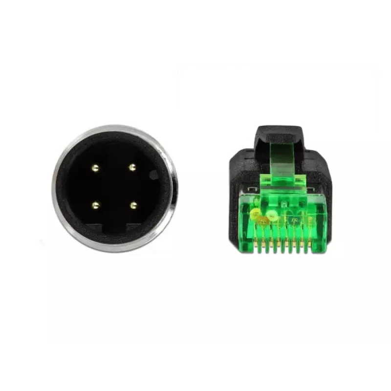 Tinklo kabelis DeLOCK 85438 RJ45 Ethernet Cat6 2m Juodas