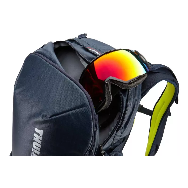 Thule 3610 Upslope 35L kuprinė su nuimama oro pagalve 3.0, skirta slidėms ir snieglentei, Lime Punch