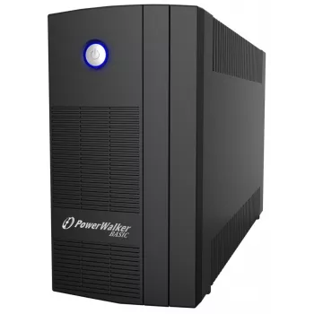 PowerWalker 10121071 nepertraukiamo maitinimo šaltinis (UPS) Line-Interactive 1 kVA 600 W 3 AC išėjimai
