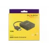 Delock kompaktiškas HDMI garso ekstraktorius 4K 60 Hz (63276)