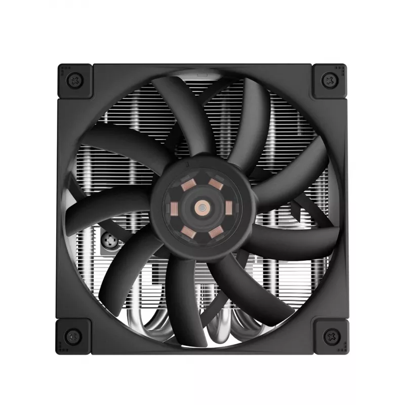 Oro aušintuvas DeepCool AN600 12 cm Aliuminis Juodas 61.56 cfm