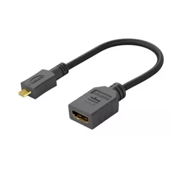 MicroConnect HDM19F19MMC lyties keitiklis HDMI Type D (Micro) į HDMI, juodas
