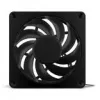 Alphacool Apex Stealth Metall Aurora 120mm korpuso ventiliatorius - juodas