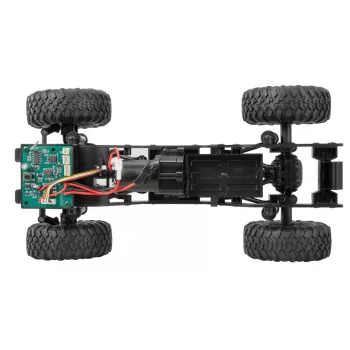 Radijo valdomas krovininis visureigis Amewi Mini‑D90 4WD 1:16 RTR, 4 ratų pavara, mastelis 1:16