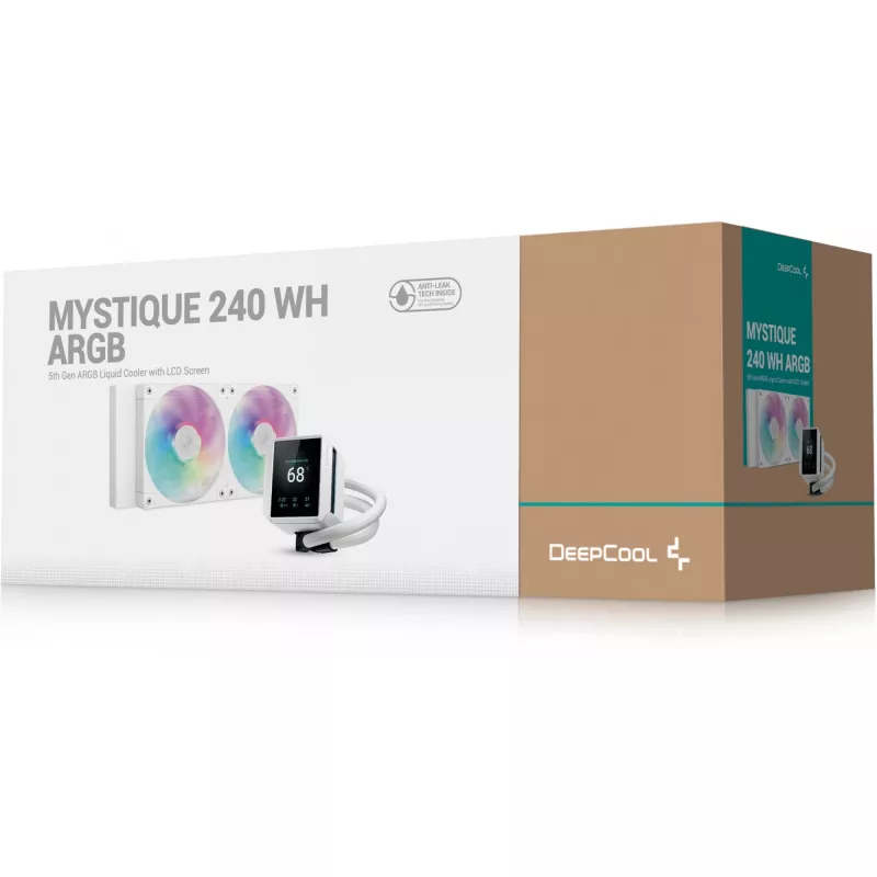Vandens aušintuvas DeepCool Mystique 240 WH ARGB