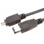 FireWire kabelis ShiverPeaks AK FW 6-4 3m — 4 kontaktų į 6 kontaktų, 3,0 m ilgio