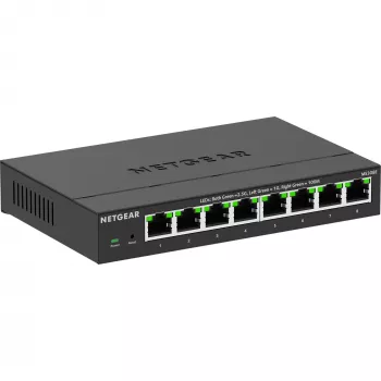 NETGEAR MS308E nevaldomas 2,5G eterneto jungiklis (100/1000/2500) juodas
