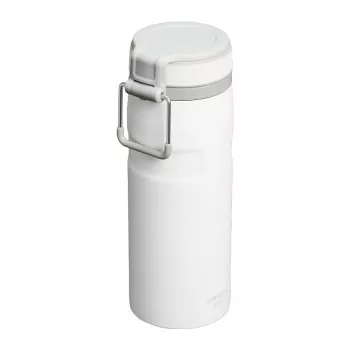 Termosas STANLEY Iceflow Daily usage 470 ml, nerūdijantis plienas, atverčiamas dangtelis, baltas