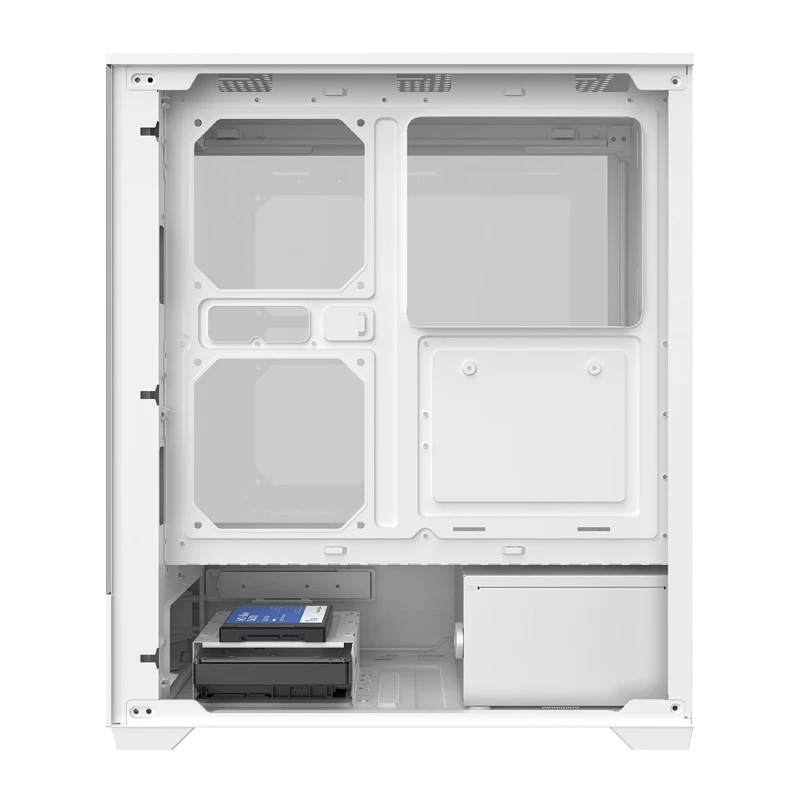 Kompiuterio korpusas DarkFlash C365 (baltas) ATX/mATX/Mini-ITX suderinamas