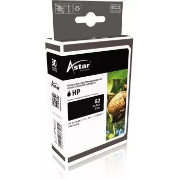 ASTAR AS70753 ASTAR HP 82 DNJ rašalas juodas - atnaujintas 69 ml (AS70753)