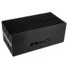 Akasa Turing ABX UCFF korpusas be ventiliatoriaus AMD mini kompiuteriui (Gigabyte BRIX 4000U), aliuminis, juodas