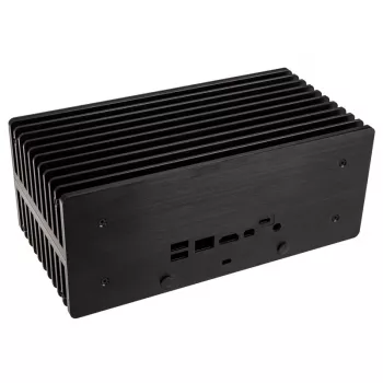PC korpusas Akasa Turing ABX Small Form Factor SFF juodas 2.5 colio HDD