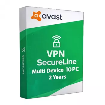 Avast SecureLine VPN | 10 įrenginių | 2 metai | Pasaulinis