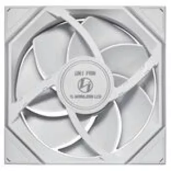 Kompiuterio ventiliatorius Lian Li UNI FAN TL LCD Wireless ARGB PWM 140mm Baltas