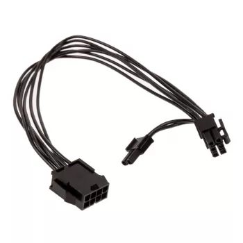 Maitinimo laidas Kolink PCIe 8-pin į ATX/EPS 8-pin 0.35 m juodas