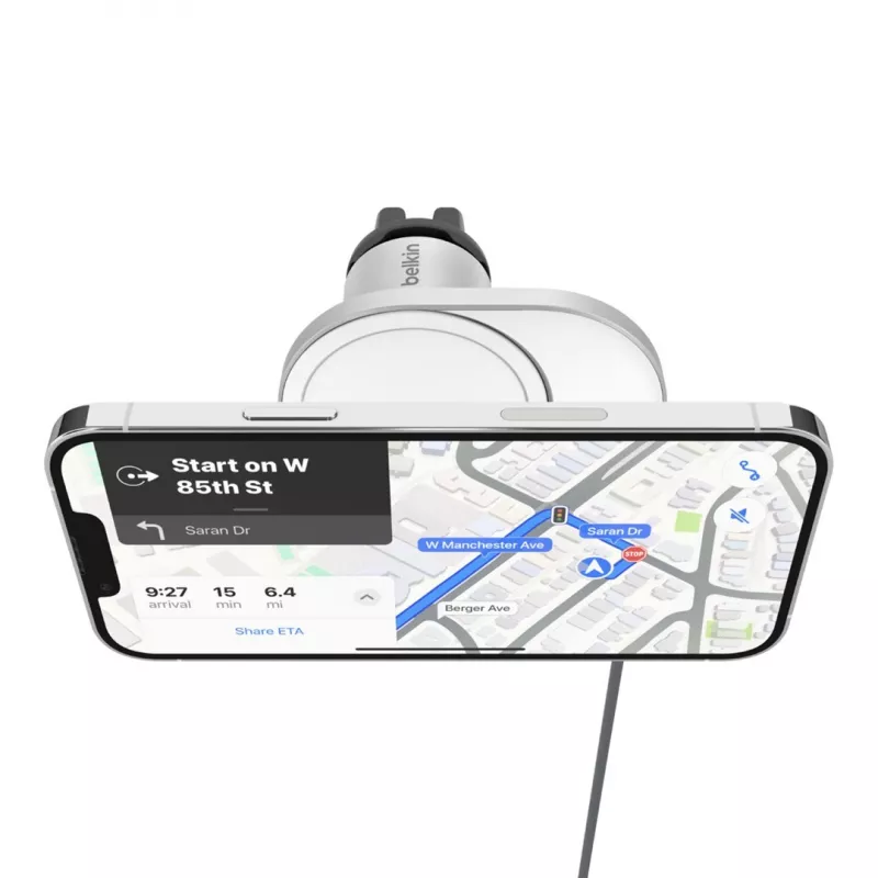 Belkin BoostCharge Pro Wireless Charger WIC008BTGR-NCV2 pilka spalva