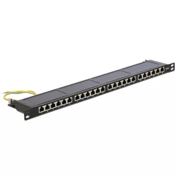 Pataisų skydas DeLOCK 43316 0.5U 19 inch 24 prievadų RJ-45 LSA