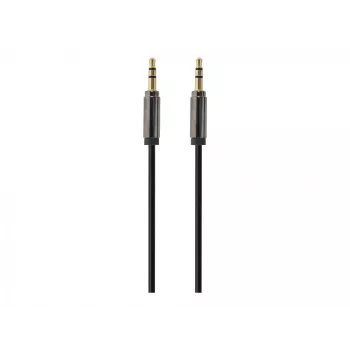 Gembird CCAP-444-0.75M Garso laidas (Mini Jack M - Mini Jack M, 0,75 m, juoda spalva)