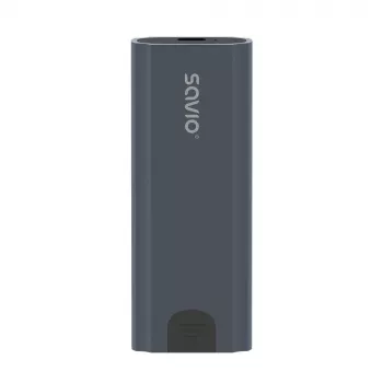 M.2 SSD korpusas SAVIO AK-67 Pilka, USB 10 Gbit/s, vieno M.2 disko palaikymas