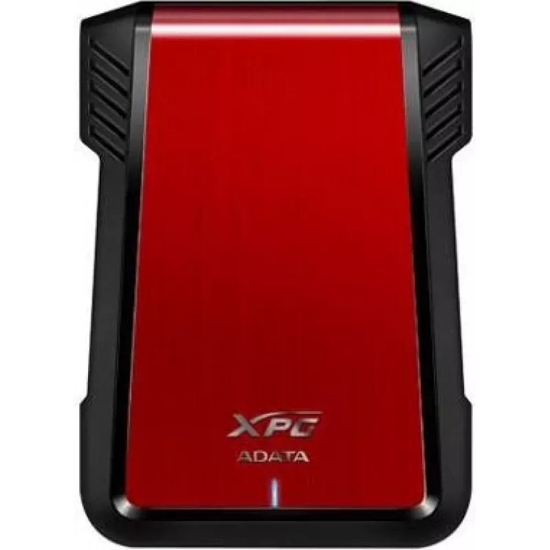 ADATA EX500 išorinis HDD/SSD korpusas juodas, raudonas 2.5 colio