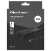 Qoltec 90W GaN Super Fast SLIM Wall Charger | XP | 5-20V | 4.5A | USB-C 3.1 | Nešiojamam kompiuteriui | MacBook | Išmaniajam telefonui | + laidas